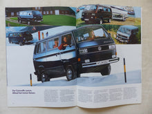 Lade das Bild in den Galerie-Viewer, VW Programm 1990 - Golf Passat Corrado Caravelle - Prospekt Brochure 08.1989
