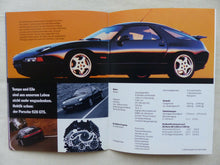 Lade das Bild in den Galerie-Viewer, Porsche Modelle 1994 - 911 Turbo 928 GTS 968 - Prospekt Brochure 08.1993
