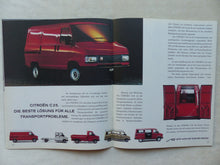 Lade das Bild in den Galerie-Viewer, Citroen Programm '92 - AX ZX BX XM C15 C25 - Prospekt Brochure 06.1992
